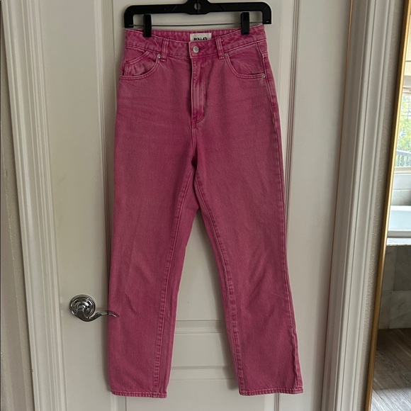 Rolla’s high rise straight Pink Women's Jeans 25 worn once - Picture 1 of 4